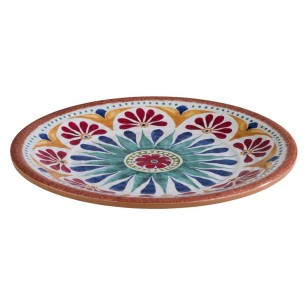 Меламинова чиния, кръгла, ф21,5см, h2см, стакабъл, ARABESQUE – APS