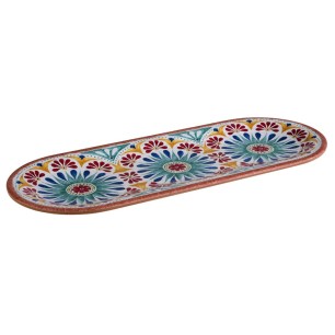 Меламиново плато, овално, 38х15,5xh2см, стакабъл, ARABESQUE – APS