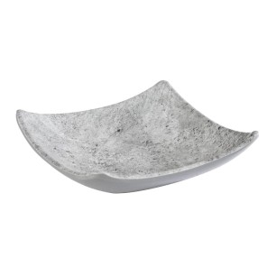 Меламинова купичка, 10,5x10,5см, h3см, 50мл, сива, стакабъл, CONCRA – APS