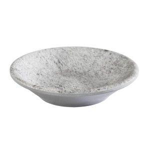 Меламинова купичка, кръгла, ф8см, h2см, 30мл, сива, стакабъл, CONCRA – APS