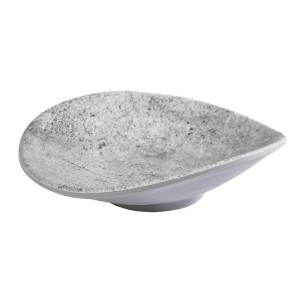 Меламинова купичка, 10,5x10см, h3см, 30мл, сива, стакабъл, CONCRA – APS