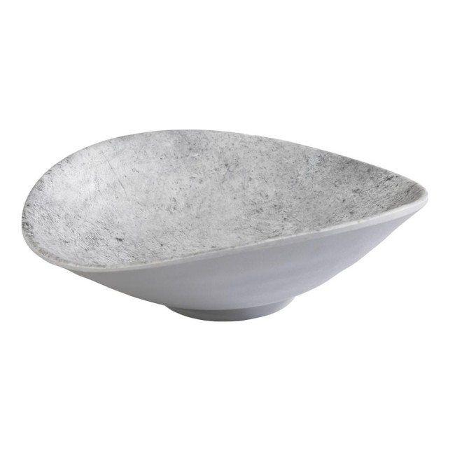 Меламинова купа, 17,5x15,5см, h5,5см, 180мл, сива, стакабъл, CONCRA – APS