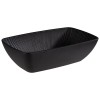 Меламинова купа, правоъгълна, GN 1/4, 26,5x16,2xh7,5см, 1,5л, NERO – APS