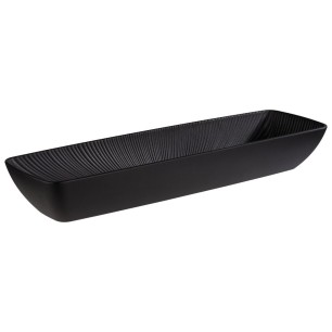 Меламинова купа, правоъгълна, GN 2/4, 53x16,2xh7,5см, 3,5л, NERO – APS