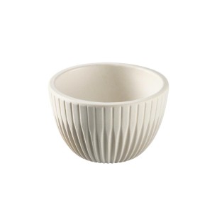 Комплект от 6 меламинови купички / рамекини, кръгли, ф6см, h3,5см, 30мл, стакабъл, бяло, LINEO – APS