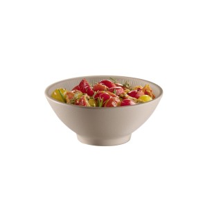 Меламинова купа, кръгла, ф16см, h6,5см, 500мл, бежаво, стакабъл, NERO – APS