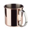 Иноксова чаша за коктейли с дръжка, ф9см, h9см, 450мл, copper, „MOSCOW MULE“ – APS