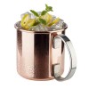 Иноксова чаша за коктейли с дръжка, ф9см, h9см, 450мл, copper, „MOSCOW MULE“ – APS