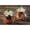 Иноксова чаша за коктейли с дръжка, ф9см, h9см, 450мл, copper, „MOSCOW MULE“ – APS