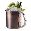 Иноксова чаша за коктейли с дръжка, ф9см, h9см, 450мл, copper, „MOSCOW MULE“ – APS