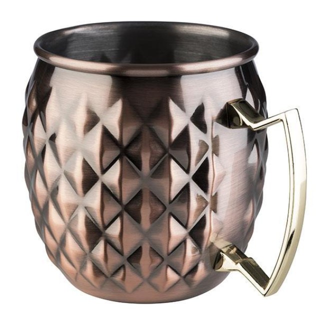 Иноксова чаша Mug с медно покритие 500мл MOSCOW MULE - APS