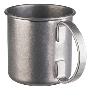Иноксова чаша за коктейли с дръжка, ф9см, h9см, 450мл, „MOSCOW MULE“ – APS