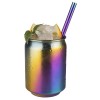 Иноксова чаша за коктейли, ф7,5см, h10,5см, 350мл, rainbow, стакабъл, „COOL“ – APS