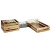 Дървена касетка, правоъгълна, GN 1/1, 55,5x35xh10.5см, натурал, стакабъл, SUPERBOX – APS