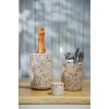 Поставка за прибори, бетон, кръгла, ф11см, h13,5см, TERRAZZO – APS