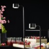LED осветителна глава за бюфет, кръгла, безжична, RGB, ф10см, h4,5см, черна, VALUMO – APS