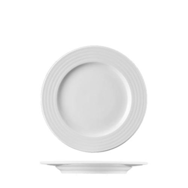 Порцеланова чиния плитка AQUA ф20см h1,8см - Lilien