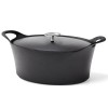 Чугунена овална тенджера черна 30см 3,9л - Cuisinox