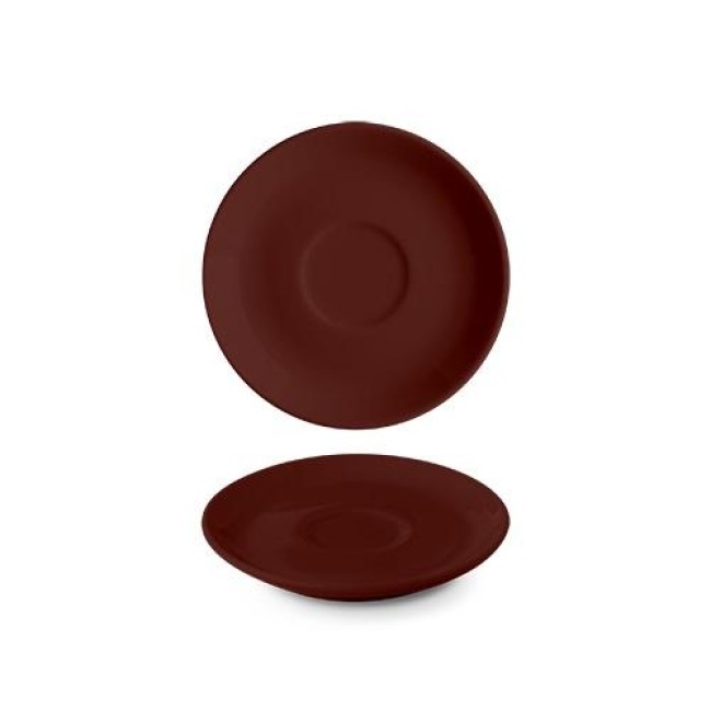 Порцеланова чиния подложна ф11см h1,8см LE CHOCO BRUN - Suisse Langenthal