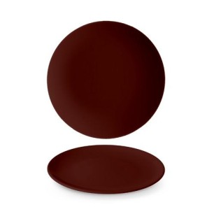 Порцеланова плитка чиния Le Choco Brun ф24см h2,1см - Suisse Langenthal
