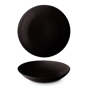 Порцеланова чиния за паста ф26см h5,6см LE CHOCO NOIR - Suisse Langenthal