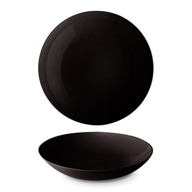 Порцеланова чиния за паста ф26см h5,6см LE CHOCO NOIR - Suisse Langenthal