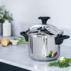 Иноксова тенджера под налягане, ф24см, 19см, 8л, GENIUS, GARINOX - Lacor