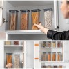 Пластмасова кутия квадратна със силиконов капак 1,2л антрацит HOME-(BNM-0711) - Horecano