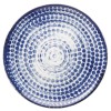 Порцеланова чиния плитка без борд ф16см h1,5см POINTS BLUE - Suisse Langenthal