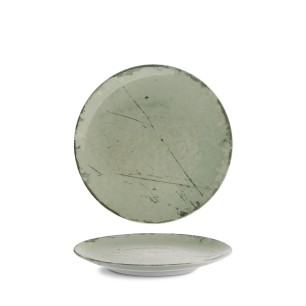 Порцеланова плитка чиния, ф24см, Stone green - G.Benedikt