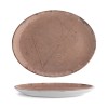 Порцеланово овално плато, 32см, Stone ginger - G.Benedikt