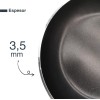 Алуминиев тиган с незалепващо покритие, ф20-13,5см, h4,5см, KAI - Garinox