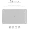Иноксов гастронорм с незалепващо покритие, 18/10, GN 1/1, 53x32,5см, h6,5см, 8,3л, бял - Lacor