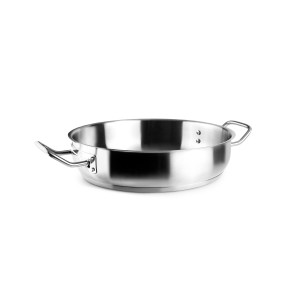 Иноксова тенджера без капак, ф36см, h7см, 7л, Gastro – Garinox