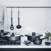 Алуминиева тава с капак с незалепващо покритие ф28см h7,5см 4,1л TITANIUM PRO - Lacor