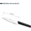Нож Santoku от неръждаема стомана, 18см, MASTER – Lacor