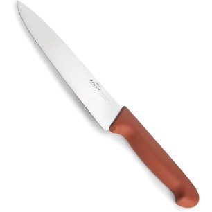Нож на шеф готвача / Chef's, неръждаема стомана, ергономична TPV дръжка, 20см, кафяв, SELECT – Lacor