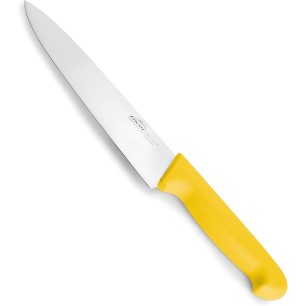 Нож на шеф готвача / Chef's, неръждаема стомана, ергономична TPV дръжка, 20см, жълт, SELECT – Lacor