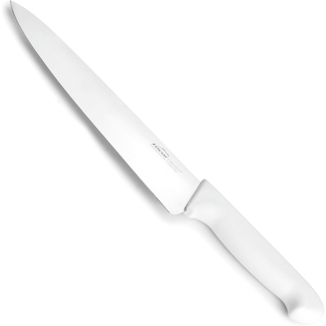 Кухненски нож, неръждаема стомана, ергономична TPV дръжка, 25см, бял, SELECT – Lacor