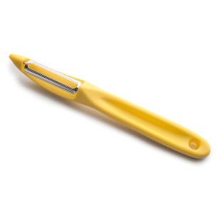 Полипропиленова белачка с иноксово острие, вертикална, 1x5см(острие), 17см, жълта, ETERN – Lacor