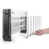 Електрическа инсектицидна лампа, 220-240V, 50/60Hz, 26W, 2x10W UV-A LED, 80м2, 2000V, 38,5x9x31см, 2,75кг, CAPTER - Lacor