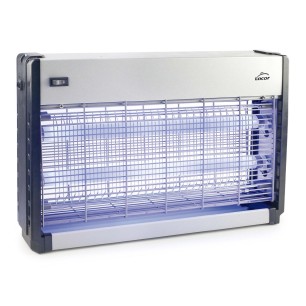 Електрическа инсектицидна лампа, 220-240V, 50/60Hz, 2x15W UV-A LED, 100м2, 2000V, 49,5x9x31см, 3,15кг, CAPTER - Lacor