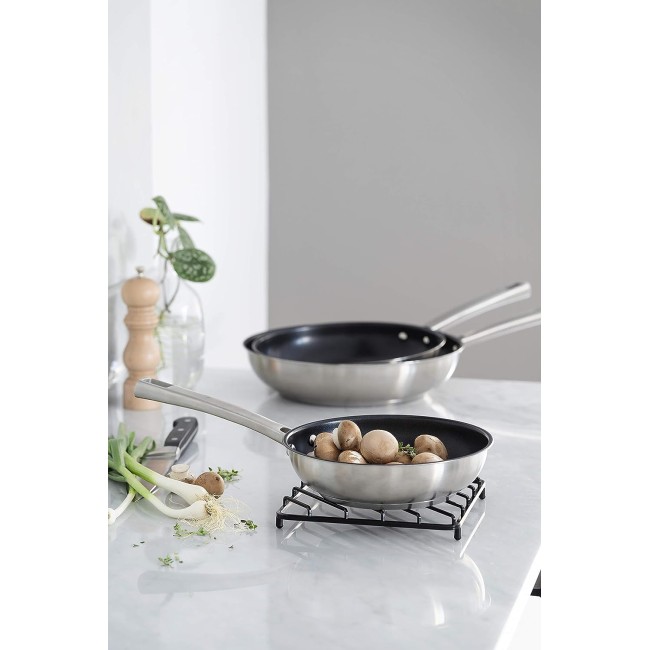 Иноксов тиган с незалепващо поктирите, 18/10, ф24см, h6см, FOODIE – Lacor