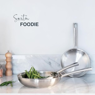 Иноксов тиган, ф26-19см, h6см, FOODIE - Lacor