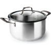 Иноксова тенджера със стъклен капак, ф24см, h12см, 5,2л, ORIGIN - Lacor