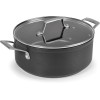 Алуминиева тенджера с незалепващо покритие и капак, ф20xh9см, 2,6л, FIT - Lacor