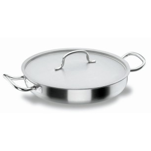 Иноксова тава с капак Chef-Classic ф60см h9см 25.4л - Lacor