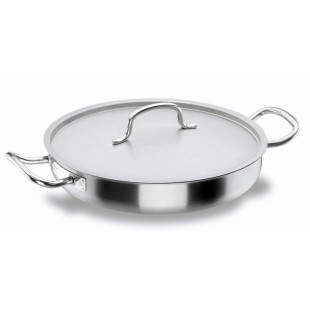 Иноксова тава с капак Chef-Classic ф24см h6см 2.7л - Lacor