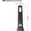 Отстраняваща се бакелитна дръжка за тиган/касерола, черна, COMBI – Lacor