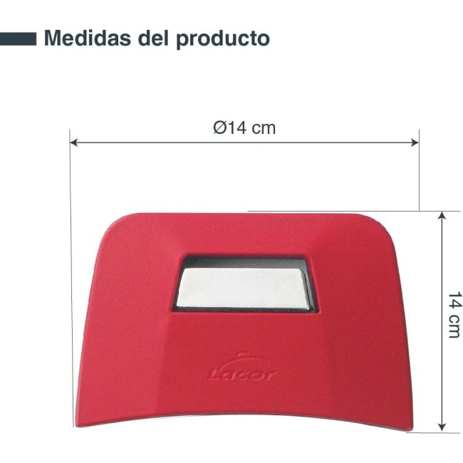 Отстраняваща се бакелитна дръжка за тенджера/тава, червена, COMBI – Lacor